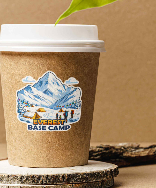 Everest Base Camp Vinyl Trekking Sticker