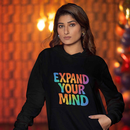 Expand Your Mind Black Hoodie