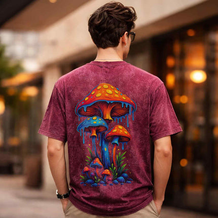 Expand Your Mind Oversized Unisex Acid Wash T-Shirt