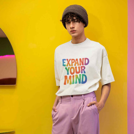 Expand Your Mind – Oversized Graphic T-Shirt