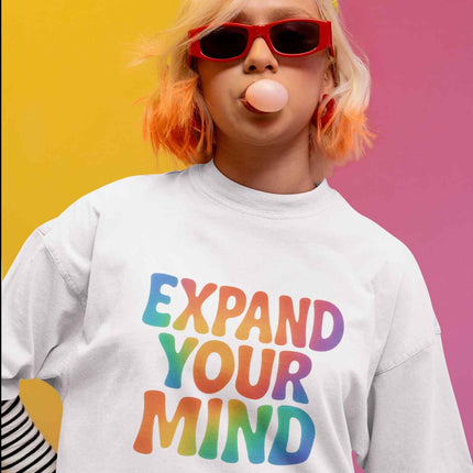 Expand Your Mind – Oversized Graphic T-Shirt