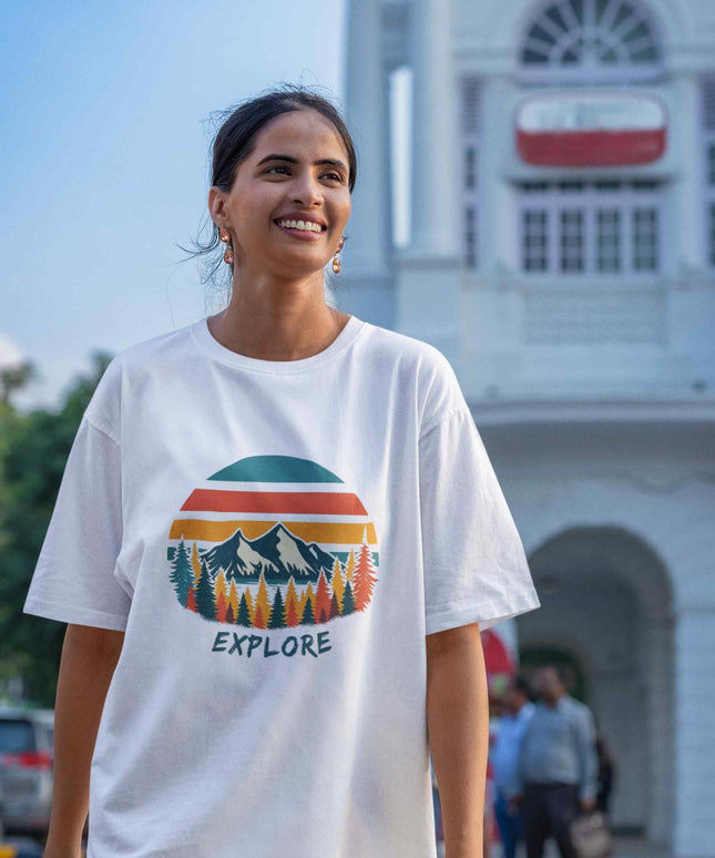 Explore the Nature-Travel Oversized T-Shirt