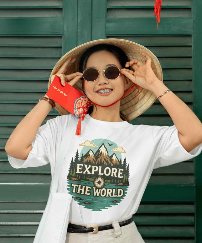 Explore the World-Travel Oversized T-Shirt