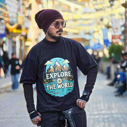 Explore the World-Travel Oversized T-Shirt