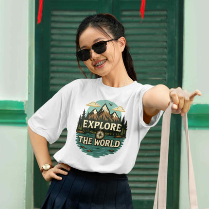 Explore the World-Travel Oversized T-Shirt