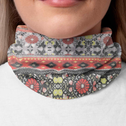 Floral Print Seamless Unisex Bandana