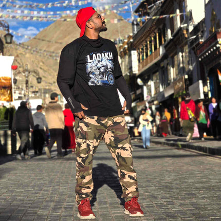 Freedom in Ladakh - Adventure Riders Oversized T-Shirt