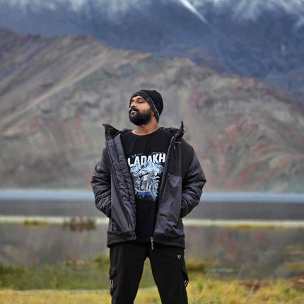 Freedom in Ladakh - Adventure Riders Oversized T-Shirt