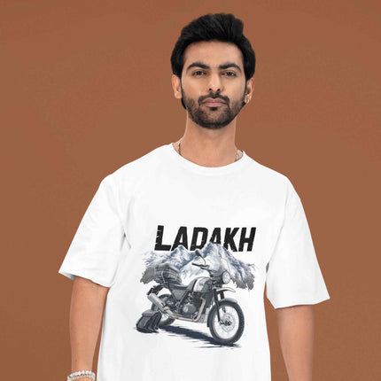 Freedom in Ladakh - Adventure Riders Oversized T-Shirt