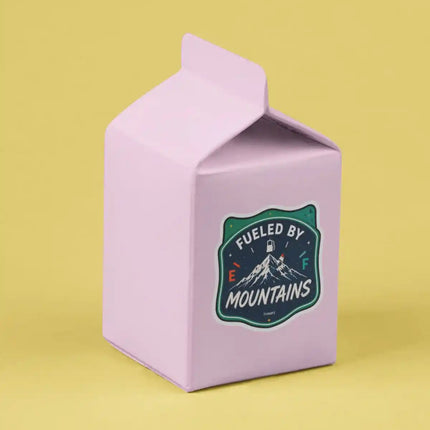 Fueled by Mountains - Mountain Lover Glossy Die Cut Vinyl Sticker