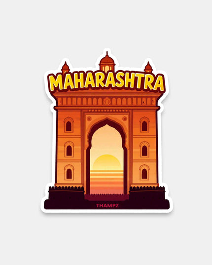 Gateway Of India Vinyl Sticker