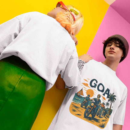 Goa Riders Beach Ride Edition - Oversized T-Shirt