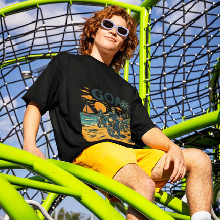 Goa Riders Beach Ride Edition - Oversized T-Shirt