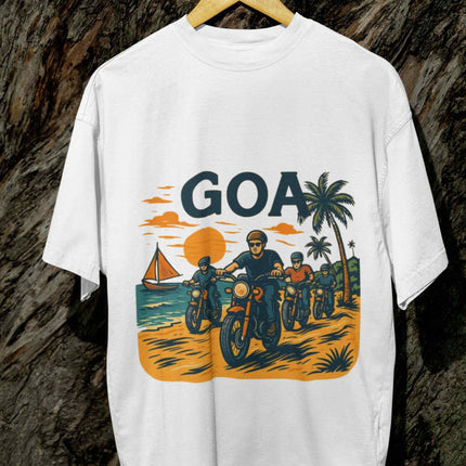 Goa Riders Beach Ride Edition - Oversized T-Shirt