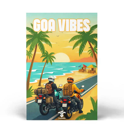 Goa Vibes Travel Postcard Scenic Photo Postcard