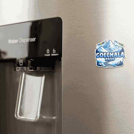 Goechala Pass Fridge Magnet