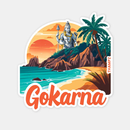 Gokarna Fridge Magnet