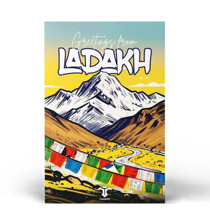 Greetings From Ladakh Travel Postcard Scenic Photo Postcard