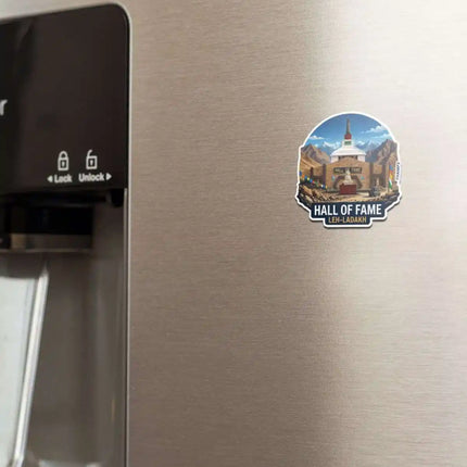 hall of fame fridge magnet