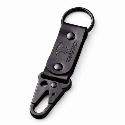 handmade-ranger-leather-hook-keychain-with-carabiner-clip-belt-loop-keychain-for-bike-car-and-travel