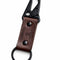 handmade ranger leather hook keychain with carabiner clip belt loop keychain for bike car and travel