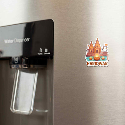 Haridwar Ganga Aarti Fridge Magnet