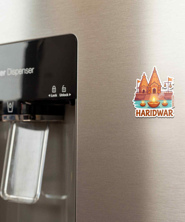 Haridwar Ganga Aarti Fridge Magnet