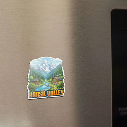 harsil valley fridge magnet