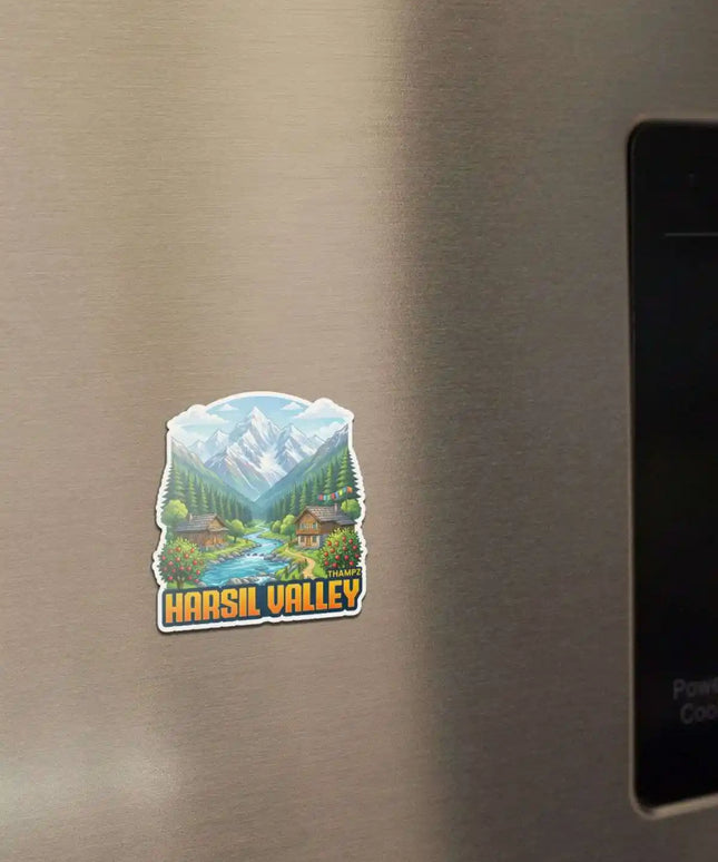 harsil valley fridge magnet