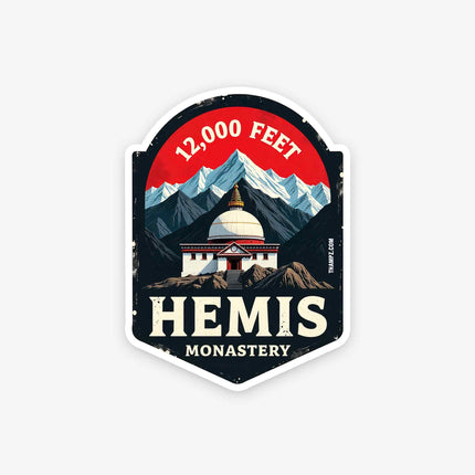 Hemis Monastery Fridge Magnet Ladakh Souvenir