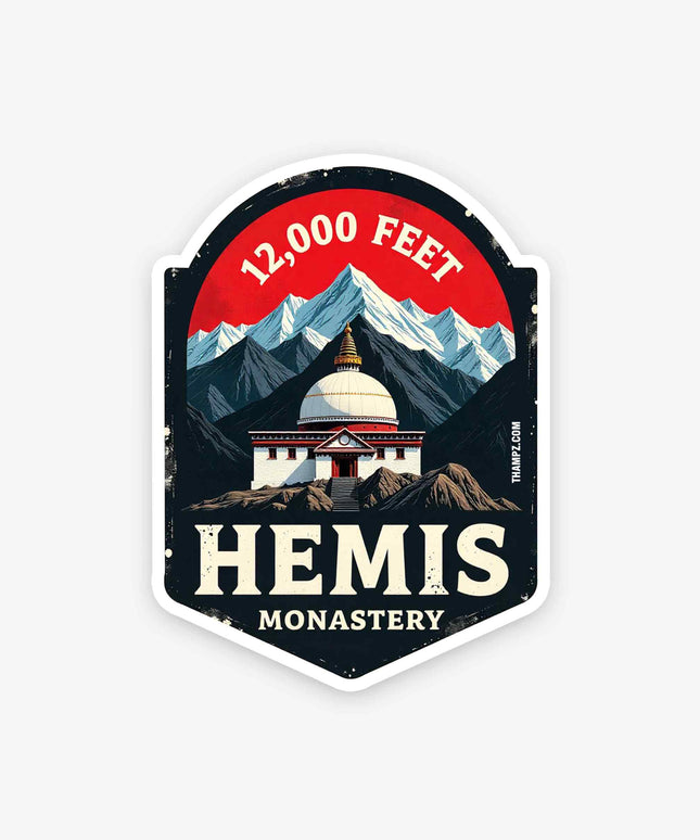 Hemis Monastery Fridge Magnet Ladakh Souvenir