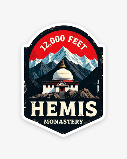 Hemis Monastery Travel Sticker