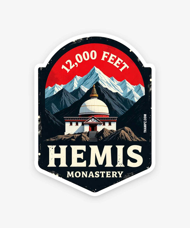Hemis Monastery Travel Sticker