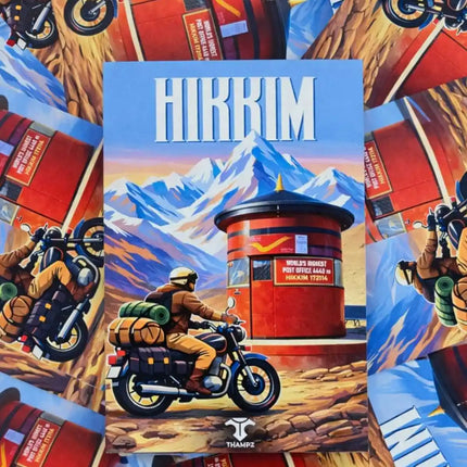 hikkim travel postcard scenic photo postcard