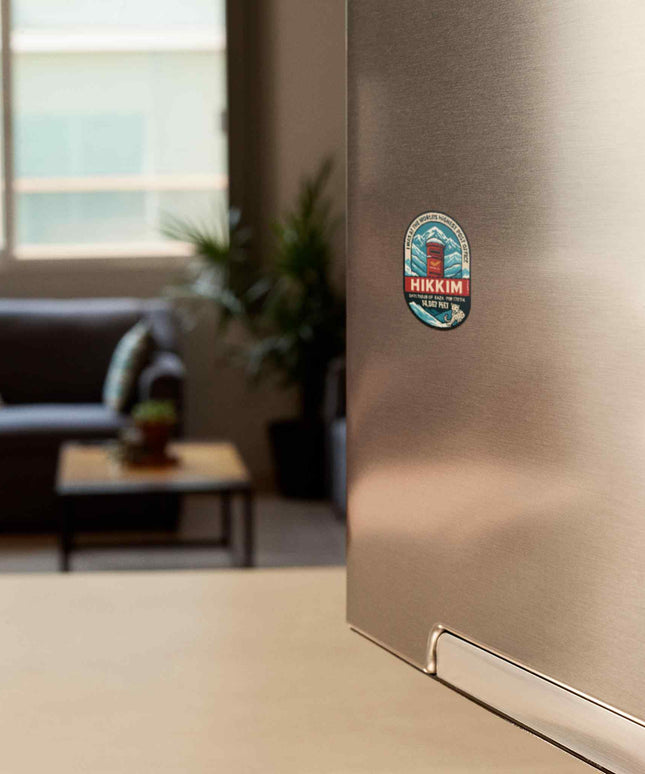 Hikkim Fridge Magnet–World’s Highest Post Office Souvenir