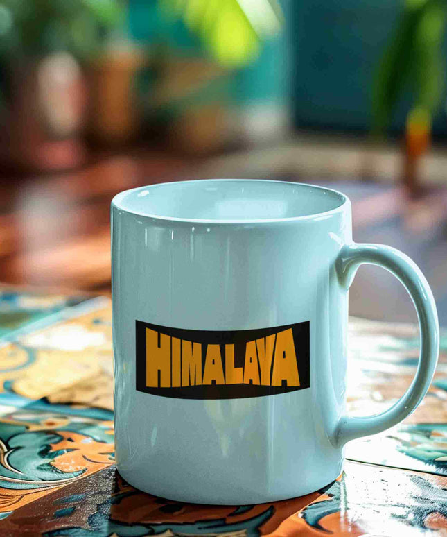 Himalaya Adventure Sticker – Bold Mountain Typography