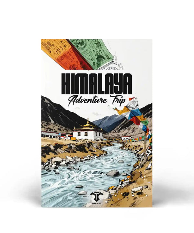 Himalaya Adventure Trip Travel Postcard Scenic Photo Postcard