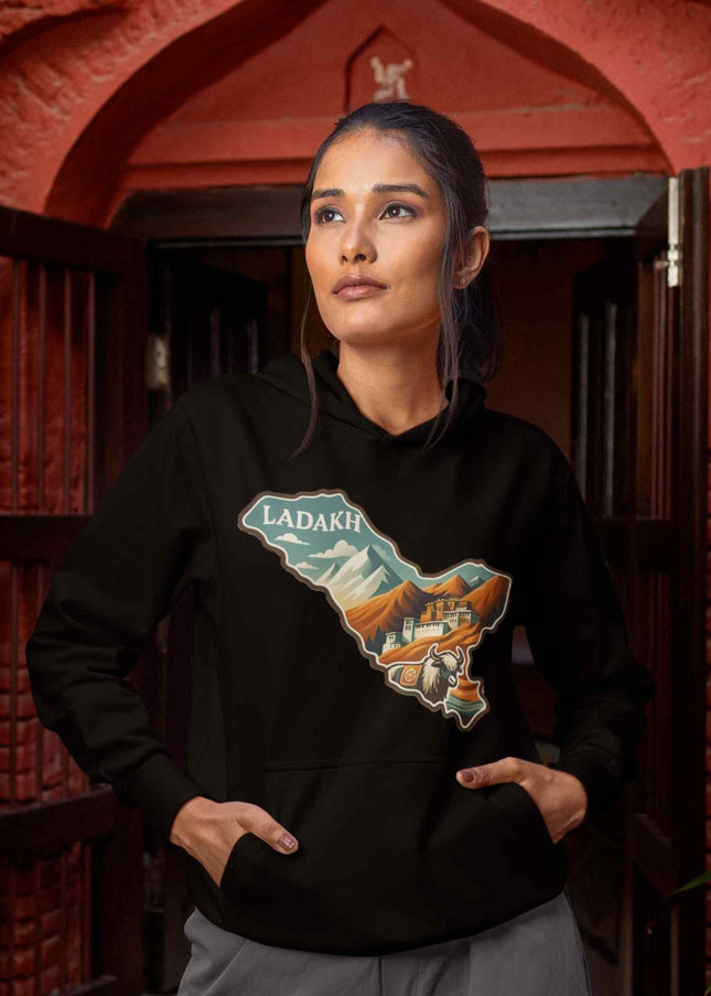 Himalayan Explorer Black Hoodie