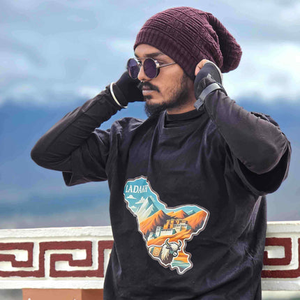 Himalayan Explorer-Travel Oversized T-Shirt