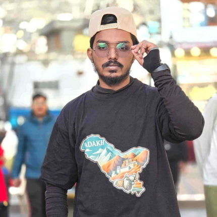 Himalayan Explorer-Travel Oversized T-Shirt