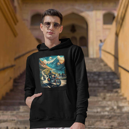 Himalayan Riders-Motorcycle Riders Hoodie