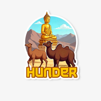 Hunder Ladakh Fridge Magnet