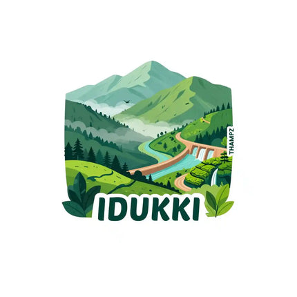 Idukki Fridge Magnet