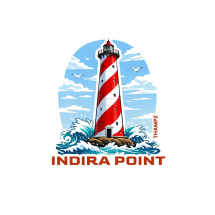 Indira Point Fridge Magnet