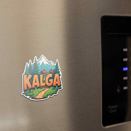 Kalga Himalayan Village Fridge Magnet