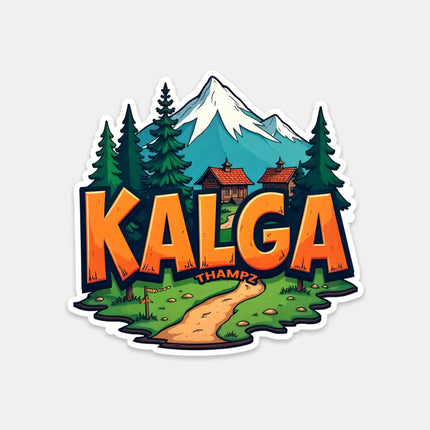 Kalga Himalayan Village Fridge Magnet