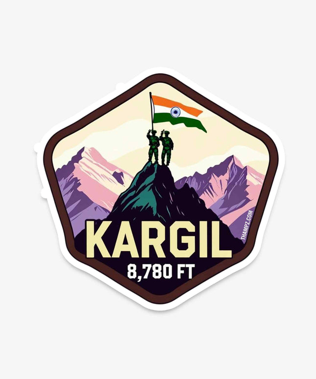 Kargil 8,780 FT  Sticker