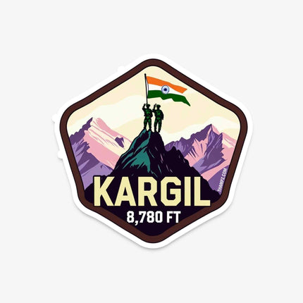 Kargil Fridge Magnet Travel Souvenir  Collectible