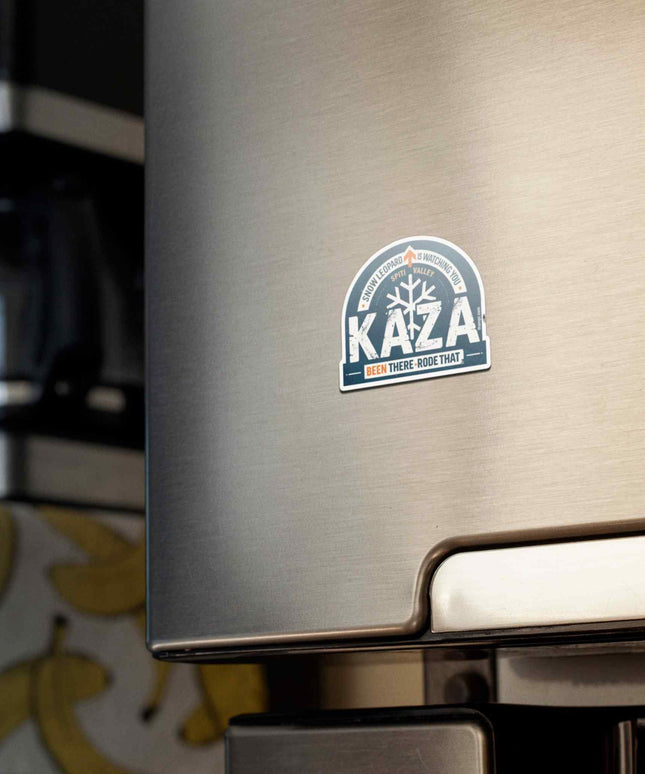 Kaza Fridge Magnet – Spiti Valley Souvenir Travel Collectible