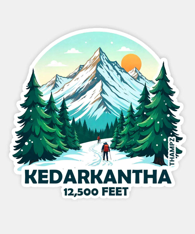 Kedarkantha Trek Travel Sticker